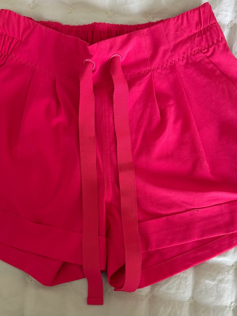 lululemon athletica Bright Pink Athletic Shorts